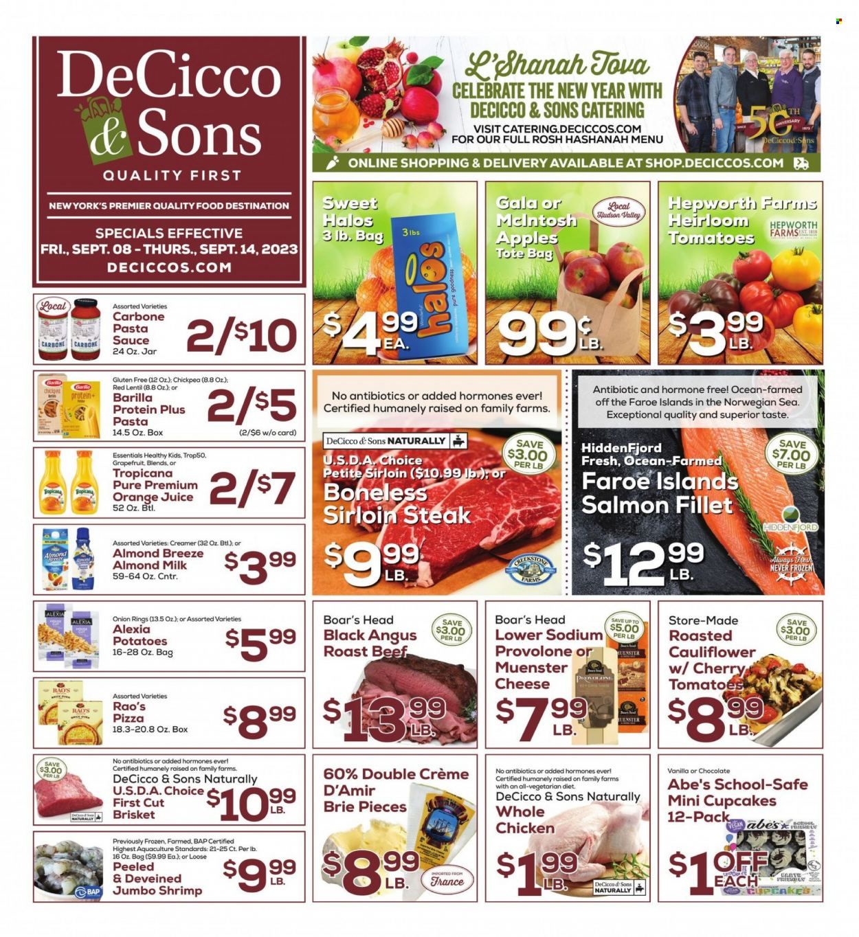 DeCicco & Sons (NY) Weekly Ad Flyer Specials September 8 to September 14, 2023