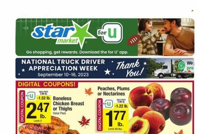 Star Market Weekly Ad Flyer Specials September 8 to September 14, 2023