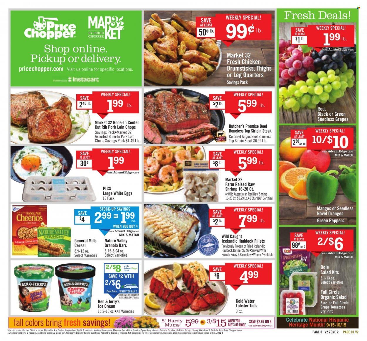 Price Chopper (CT, MA, NY, PA, VT) Weekly Ad Flyer Specials September 10 to September 16, 2023