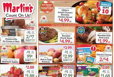 Martin’s (IN, MI) Weekly Ad Flyer Specials September 10 to September 16, 2023
