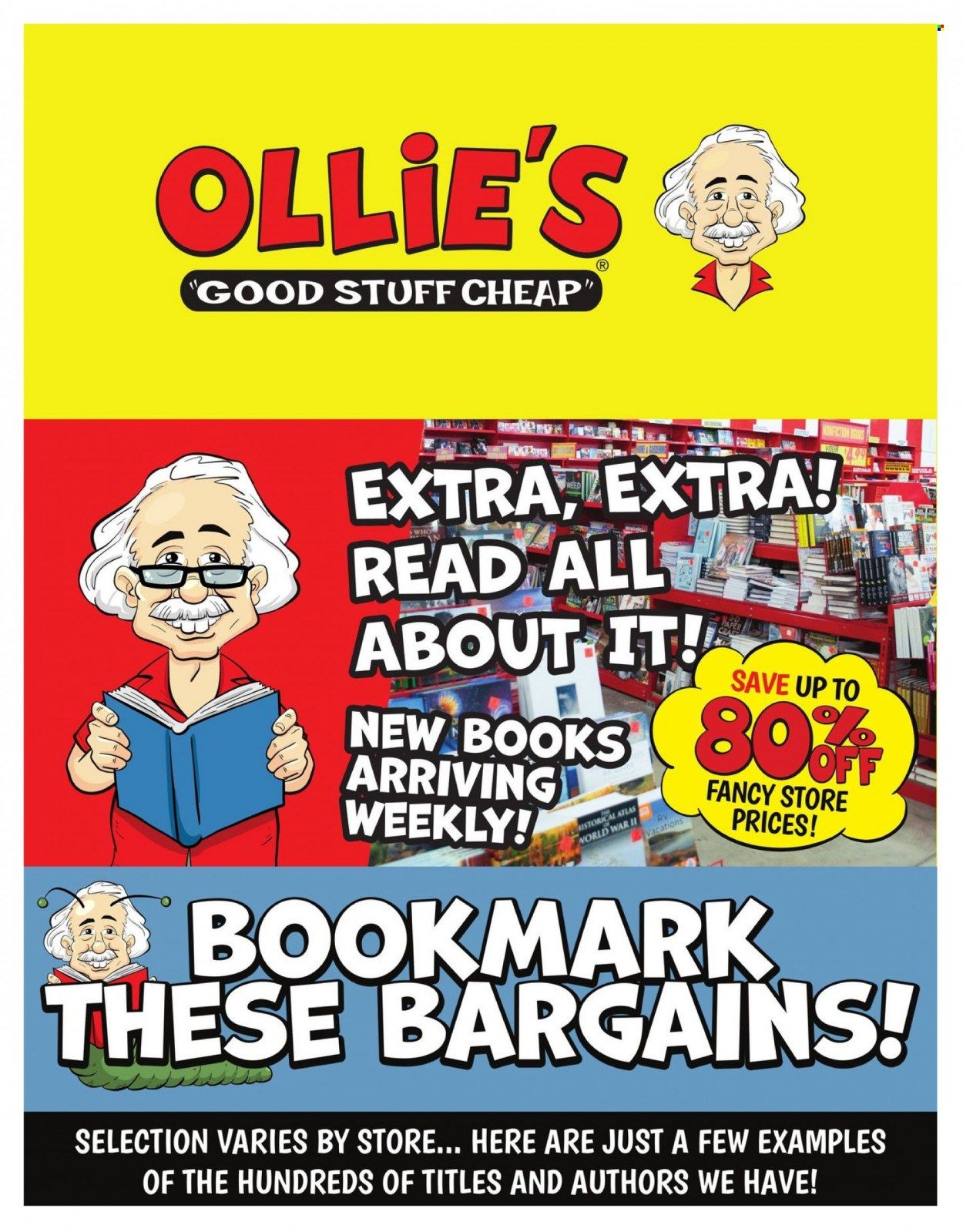 Ollie's Bargain Outlet Weekly Ad Flyer Specials September 8 to September 13, 2023