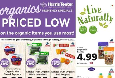 Harris Teeter Weekly Ad Flyer Specials September 6 to October 3, 2023