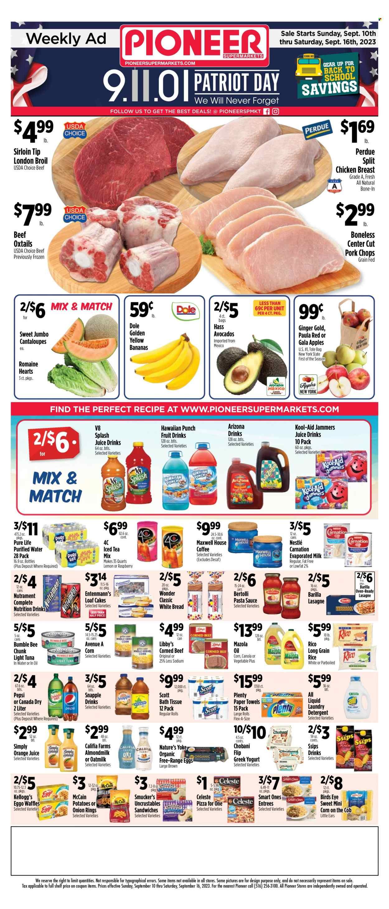Pioneer Supermarkets (NJ, NY) Weekly Ad Flyer Specials September 10 to September 16, 2023