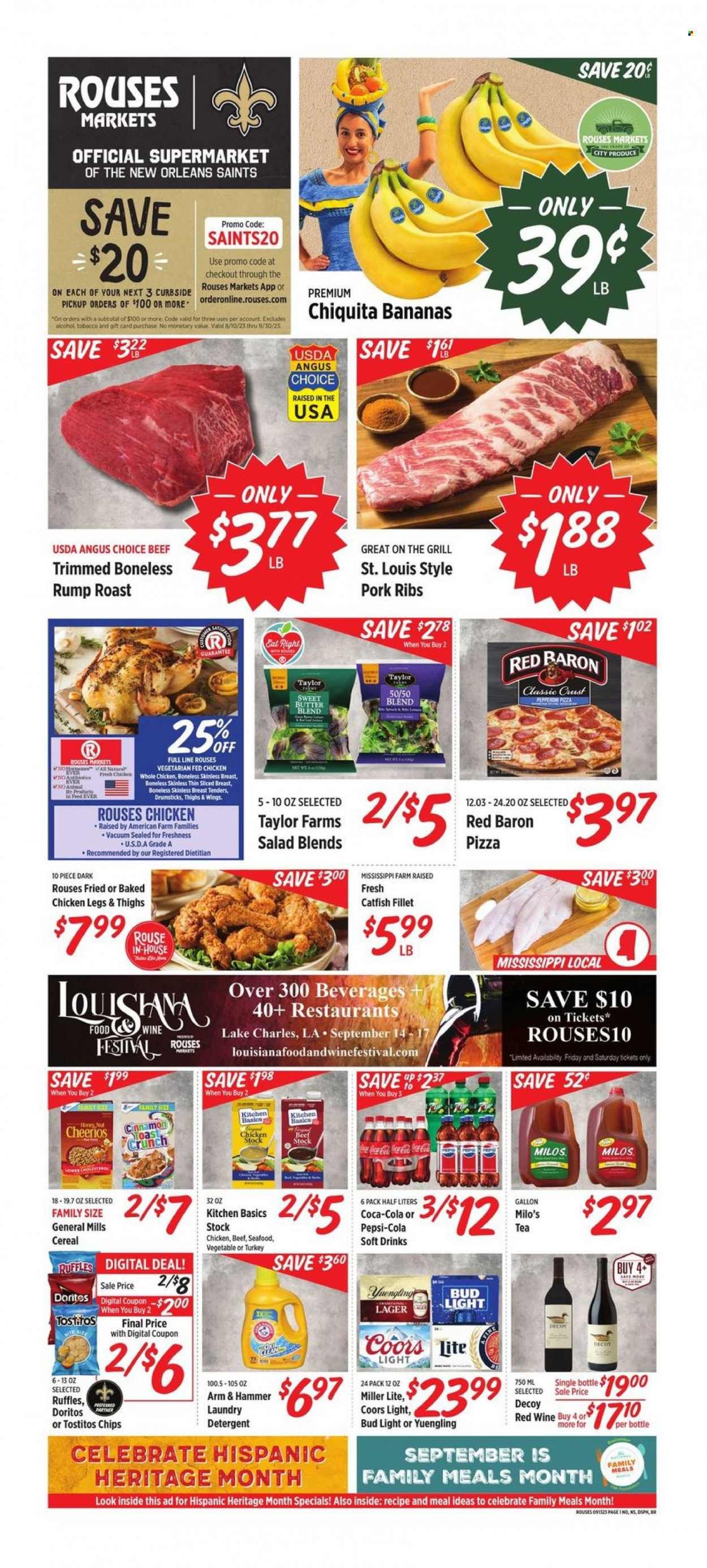 Rouses Markets (LA) Weekly Ad Flyer Specials September 13 to September 20, 2023