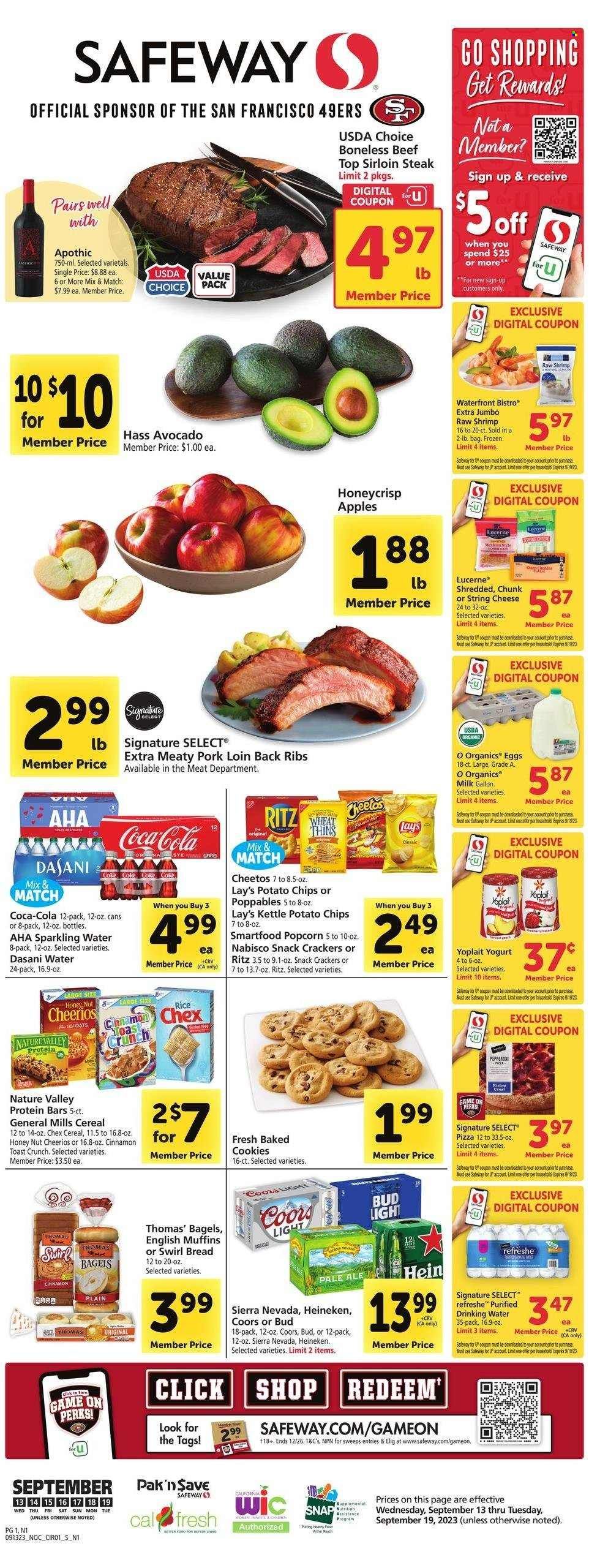 Safeway (CA) Weekly Ad Flyer Specials September 13 to September 19, 2023