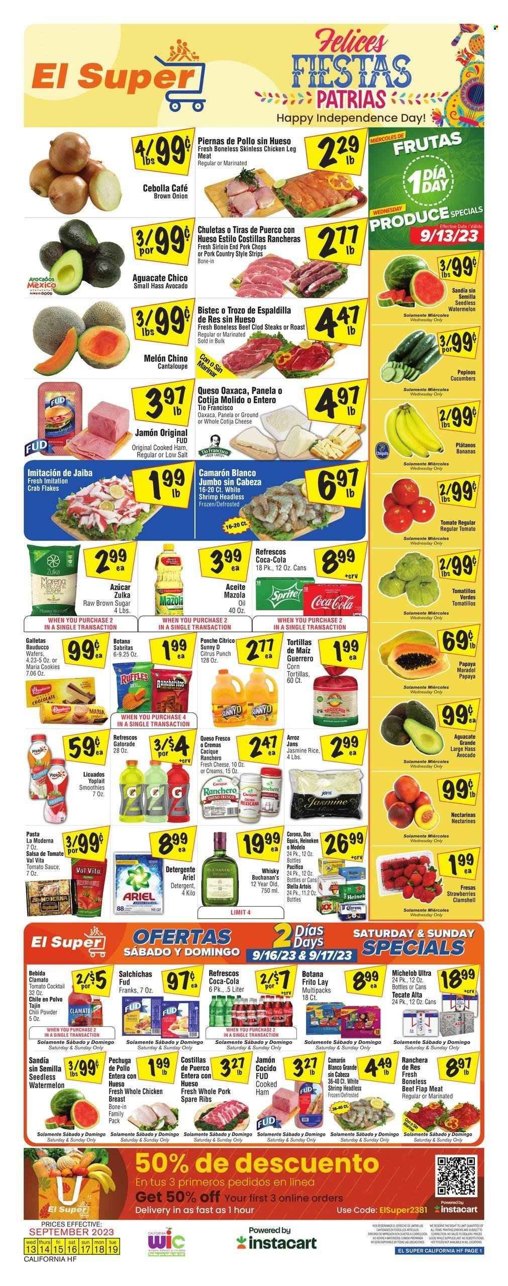 El Super (CA) Weekly Ad Flyer Specials September 13 to September 19, 2023