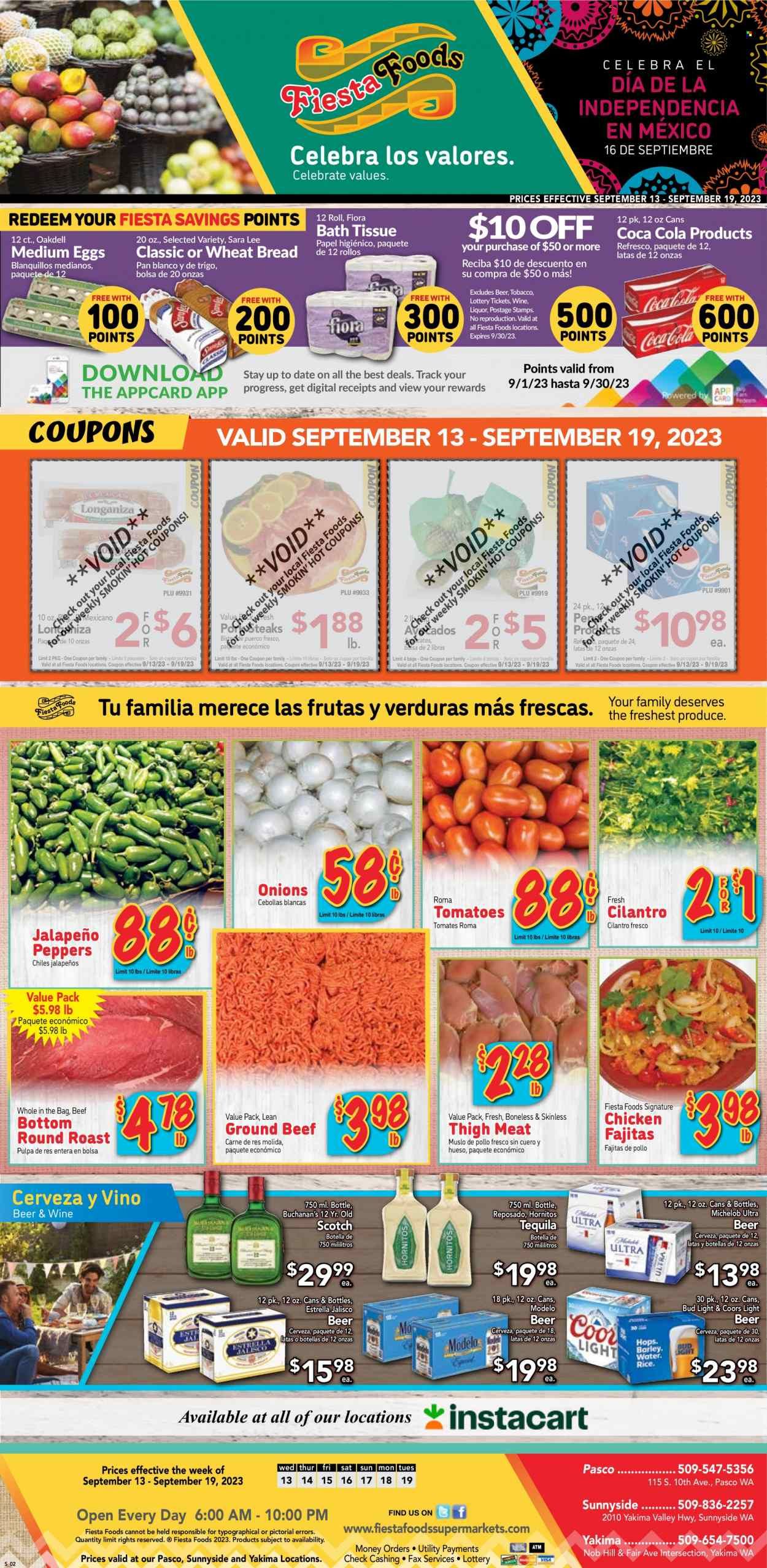 Fiesta Foods SuperMarkets (WA) Weekly Ad Flyer Specials September 13 to September 19, 2023