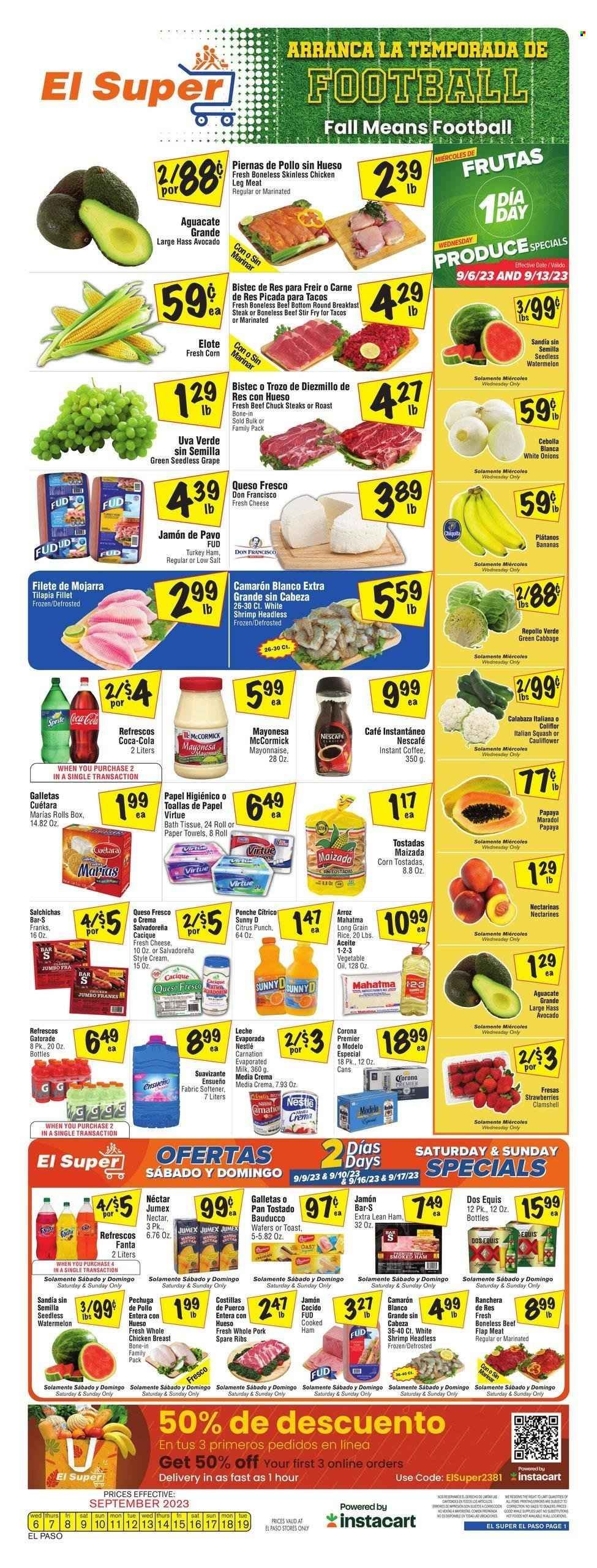 El Super (TX) Weekly Ad Flyer Specials September 13 to September 19, 2023