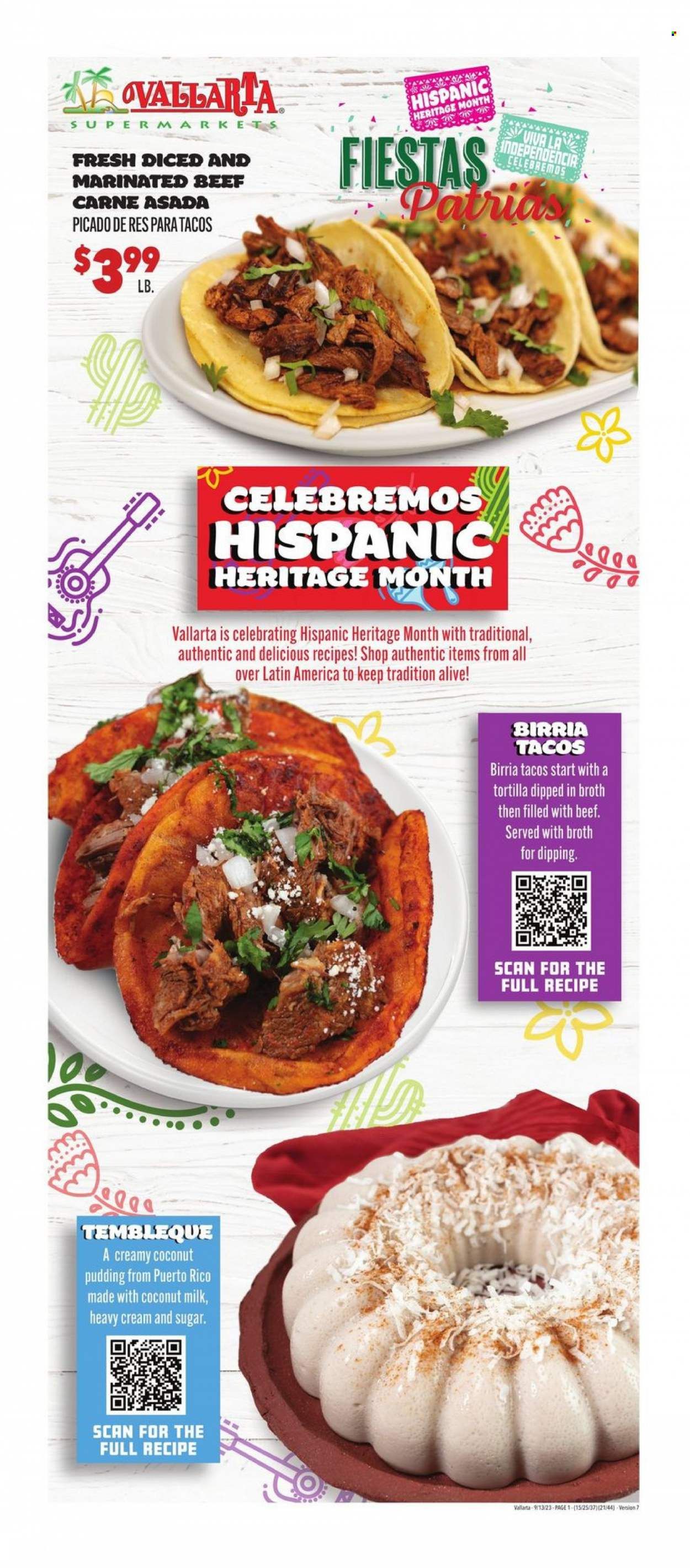 Vallarta (CA) Weekly Ad Flyer Specials September 13 to September 19, 2023