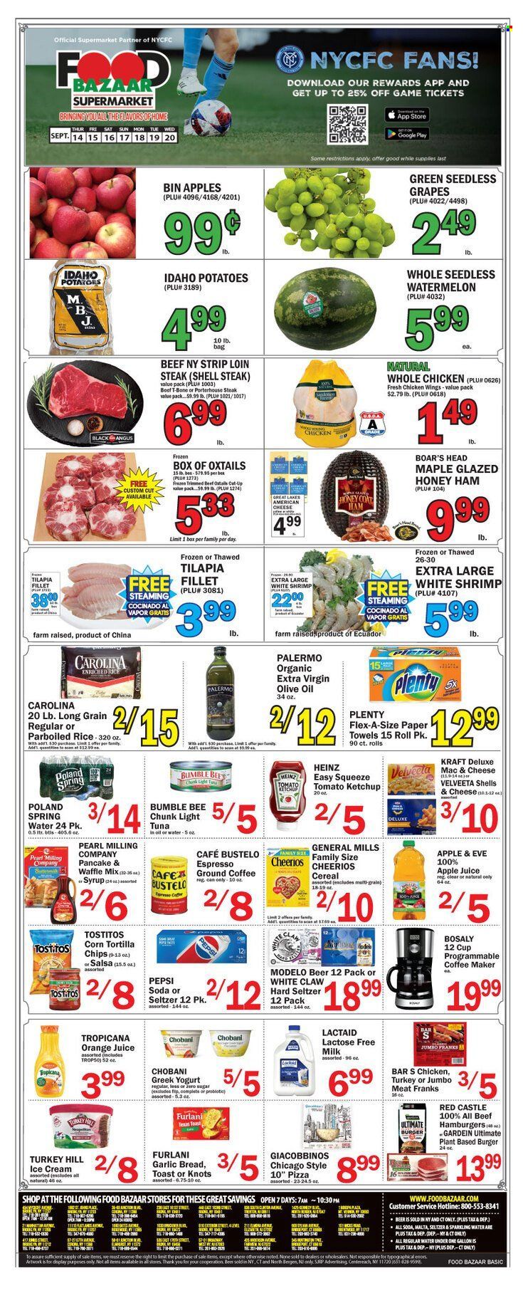 Food Bazaar (CT, NJ, NY) Weekly Ad Flyer Specials September 14 to September 20, 2023