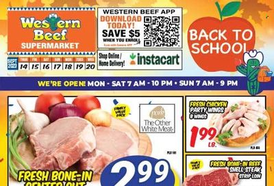 Western Beef (FL, NY) Weekly Ad Flyer Specials September 14 to September 20, 2023