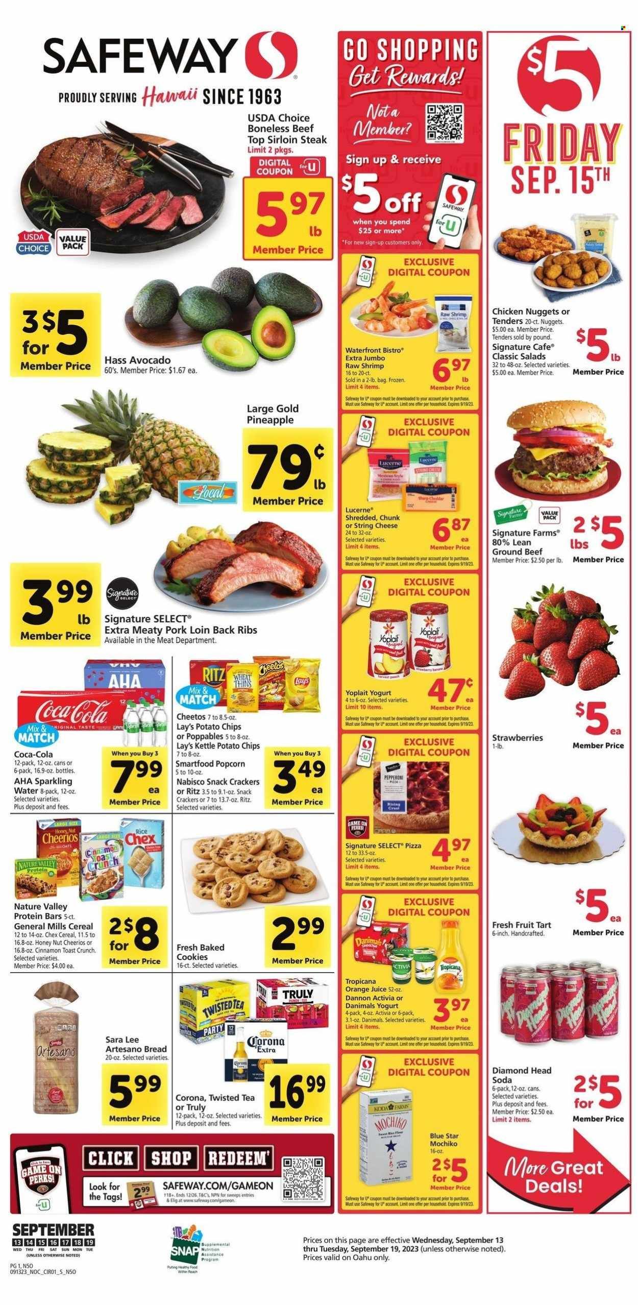 Safeway (HI) Weekly Ad Flyer Specials September 13 to September 19, 2023