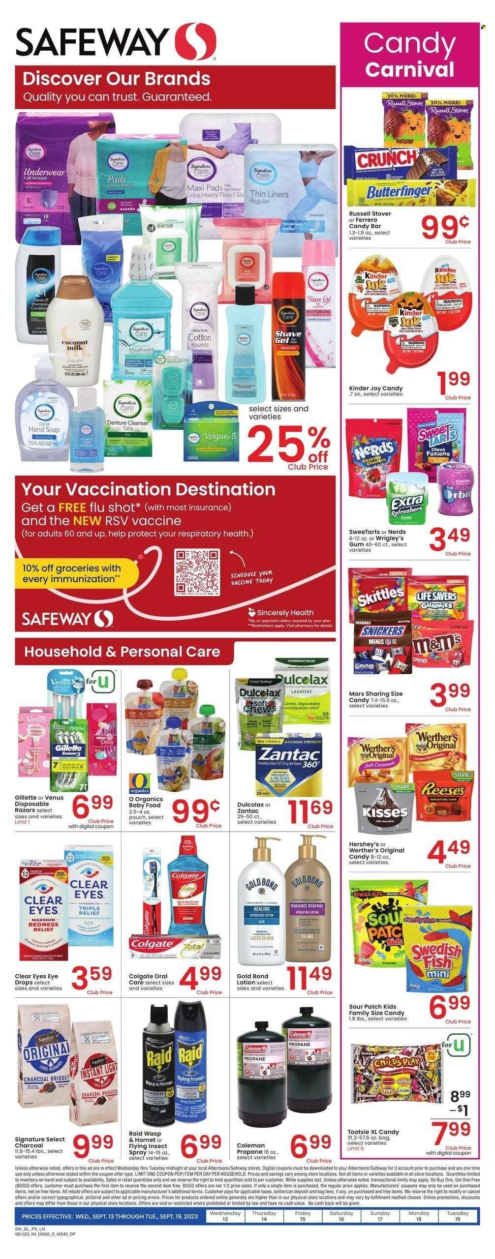 Safeway (MT, WY) Weekly Ad Flyer Specials September 13 to September 19, 2023