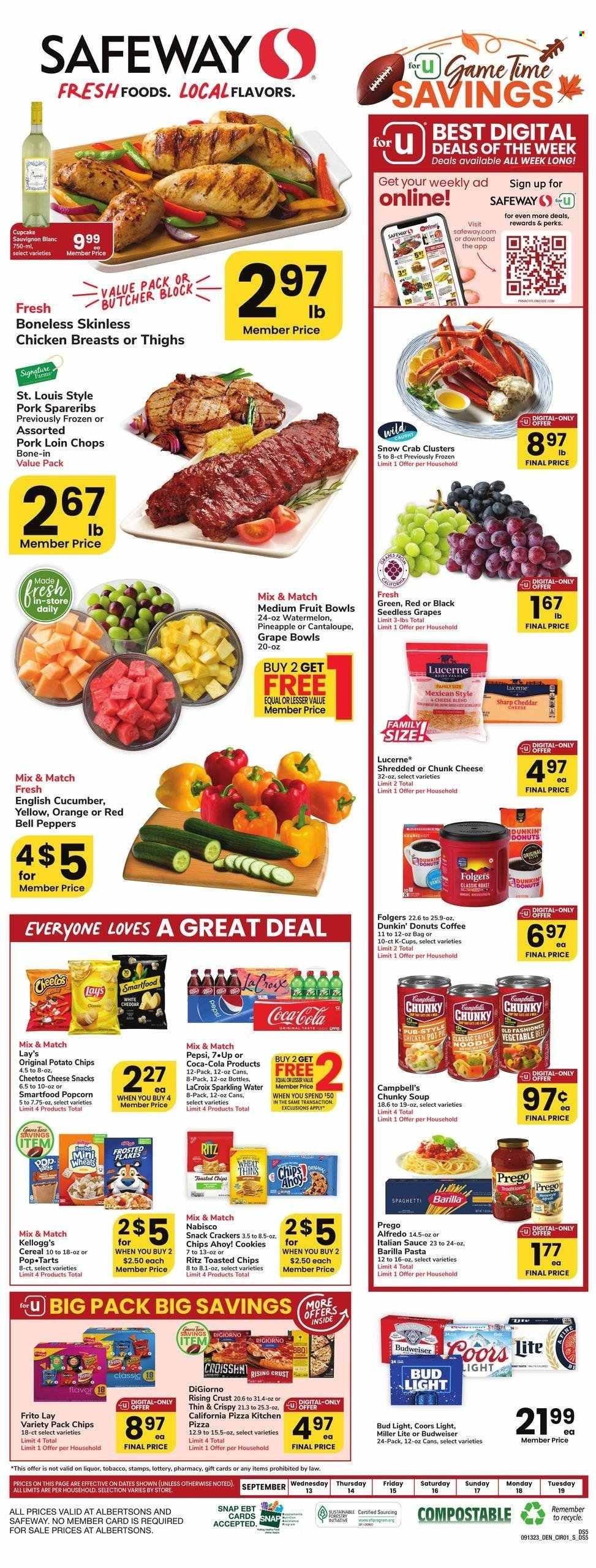 Safeway (SD) Weekly Ad Flyer Specials September 13 to September 19, 2023