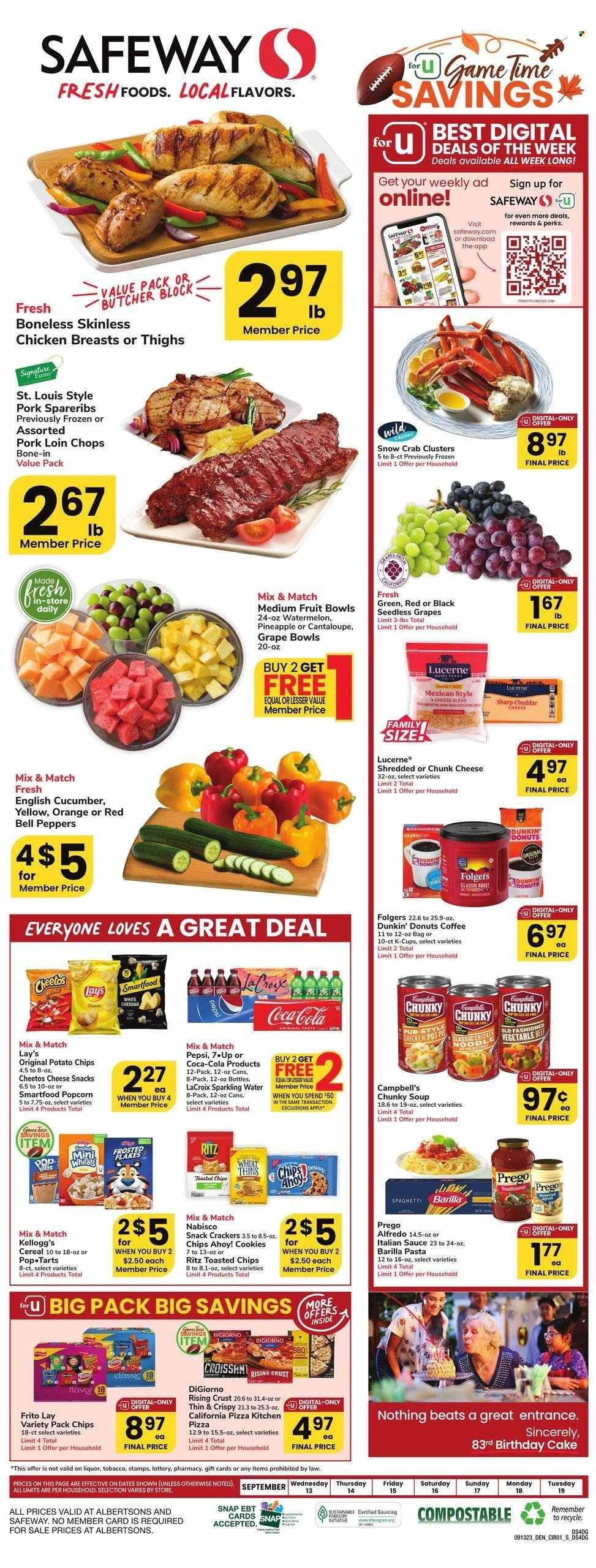 Safeway (WY) Weekly Ad Flyer Specials September 13 to September 19, 2023