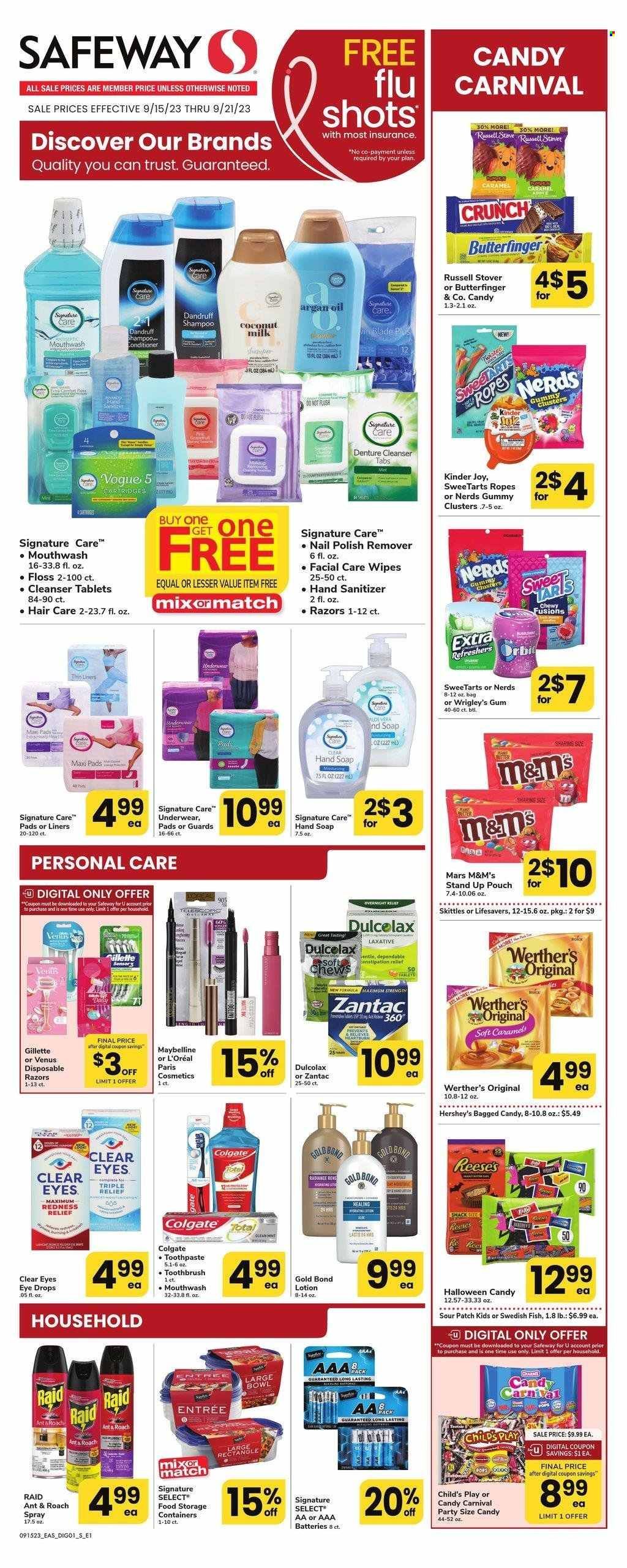 Safeway (MD, VA) Weekly Ad Flyer Specials September 15 to September 21, 2023