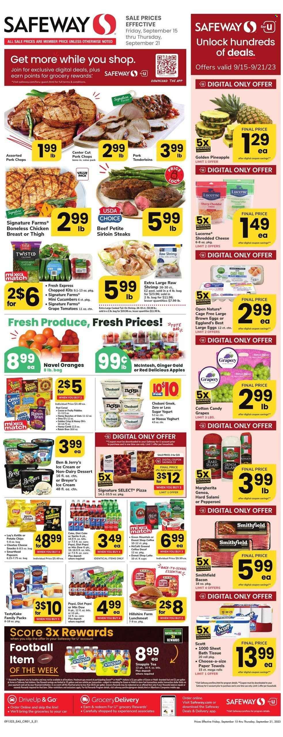 Safeway (DC, MD) Weekly Ad Flyer Specials September 15 to September 21, 2023