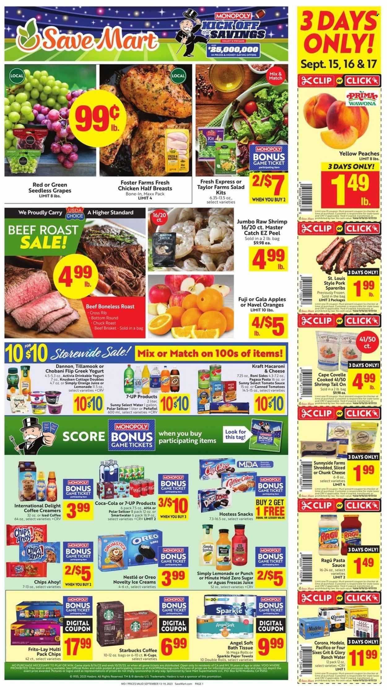 Save Mart (CA, NV) Weekly Ad Flyer Specials September 13 to September 19, 2023
