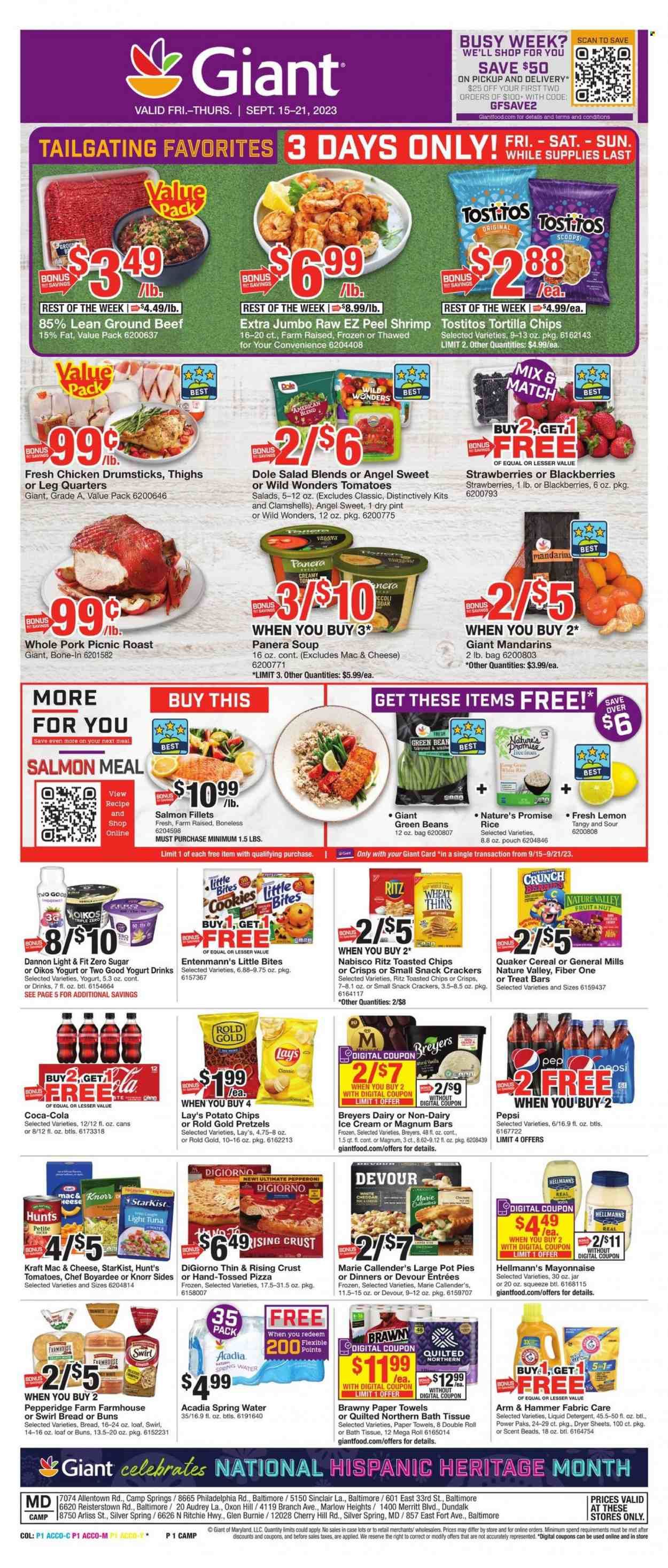 Giant Food (DE, MD, VA) Weekly Ad Flyer Specials September 15 to September 21, 2023