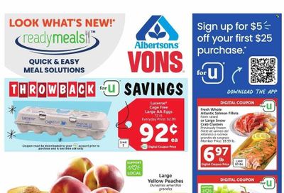 Vons (CA) Weekly Ad Flyer Specials September 13 to September 19, 2023