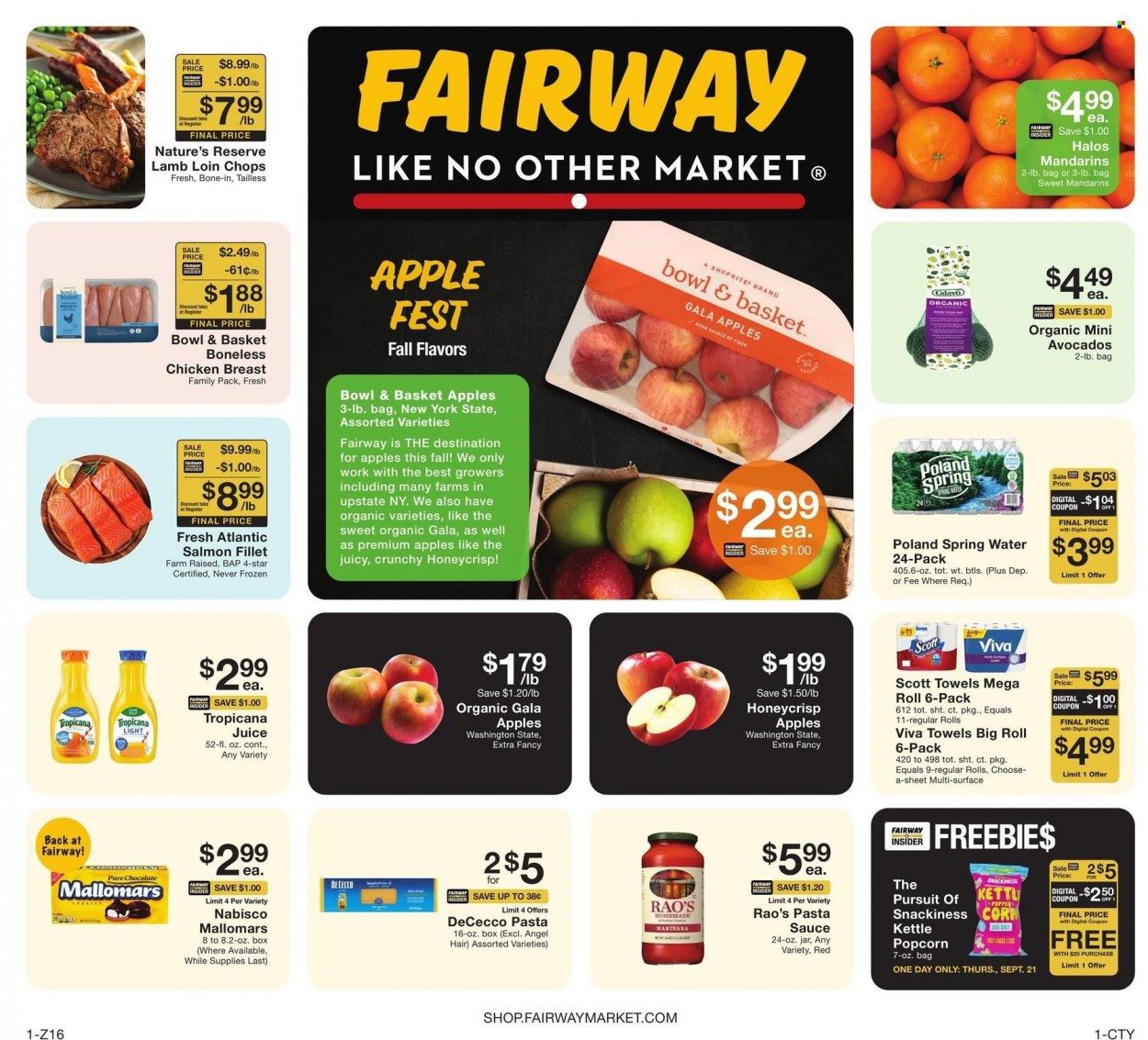 Fairway Market (CT, NJ, NY) Weekly Ad Flyer Specials September 15 to September 21, 2023