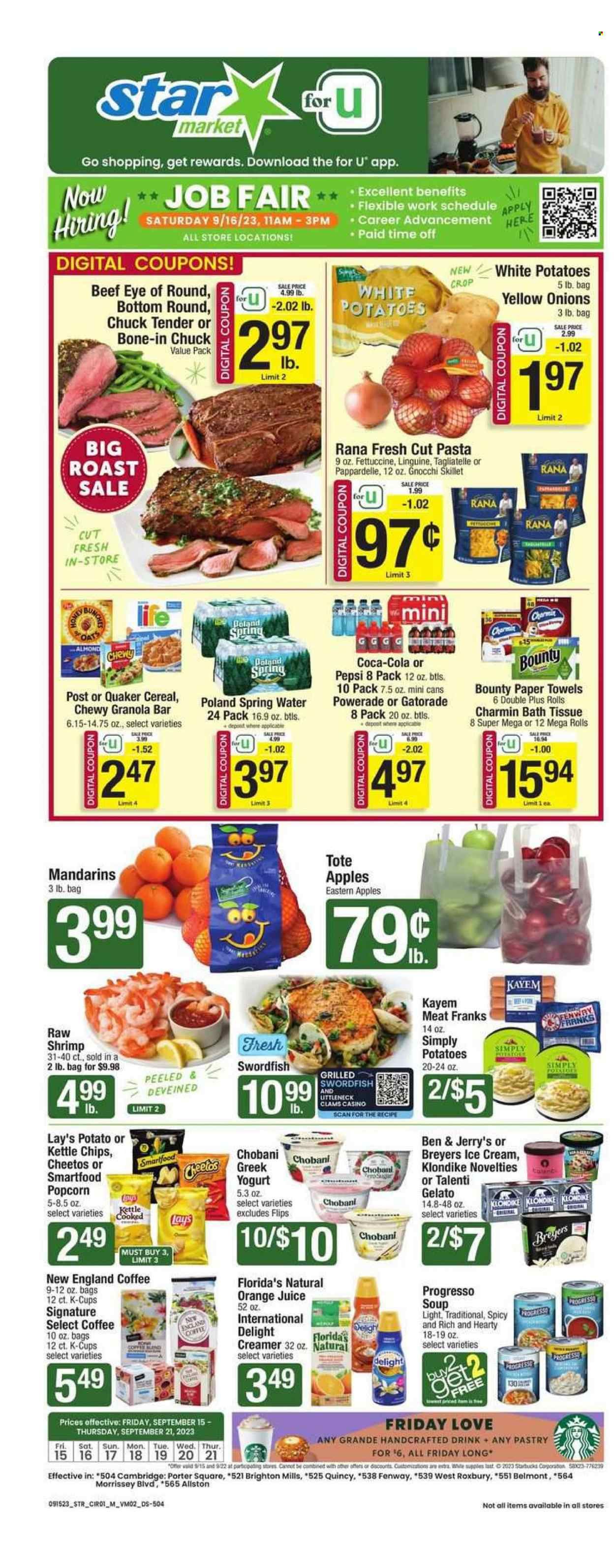 Star Market Weekly Ad Flyer Specials September 15 to September 21, 2023