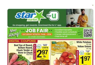 Star Market Weekly Ad Flyer Specials September 15 to September 21, 2023