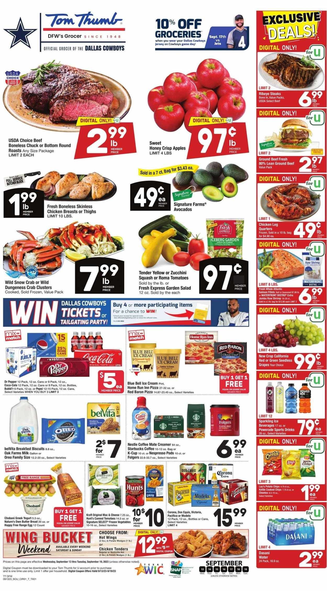 Tom Thumb (TX) Weekly Ad Flyer Specials September 13 to September 19, 2023
