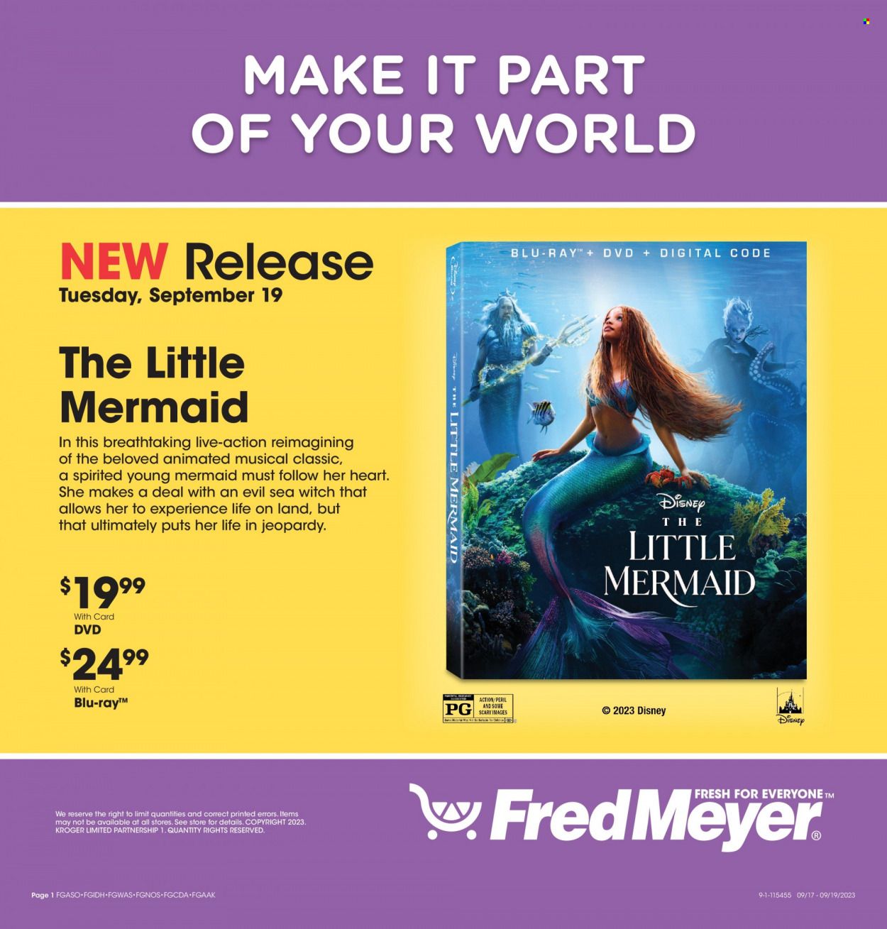 Fred Meyer (AK, ID, OR, WA) Weekly Ad Flyer Specials September 19 to September 19, 2023