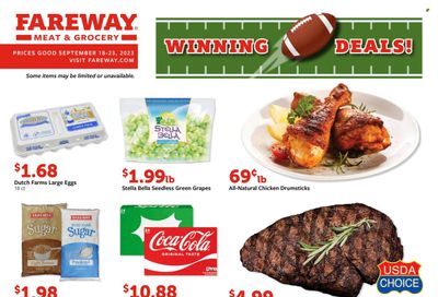 Fareway (IA) Weekly Ad Flyer Specials September 18 to September 23, 2023