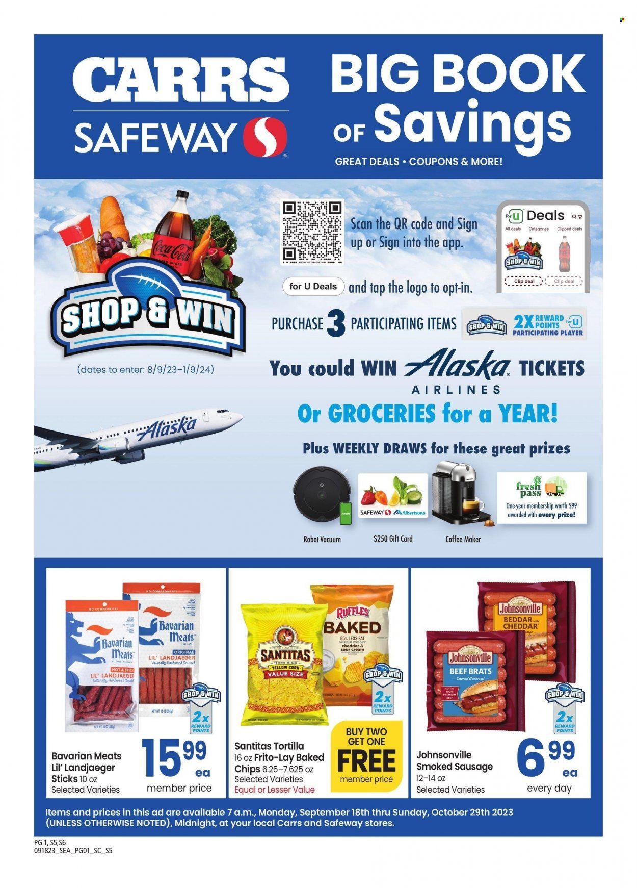 Safeway (AK) Weekly Ad Flyer Specials September 18 to October 29, 2023