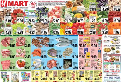 Hmart Weekly Ad Flyer Specials September 15 to September 21, 2023