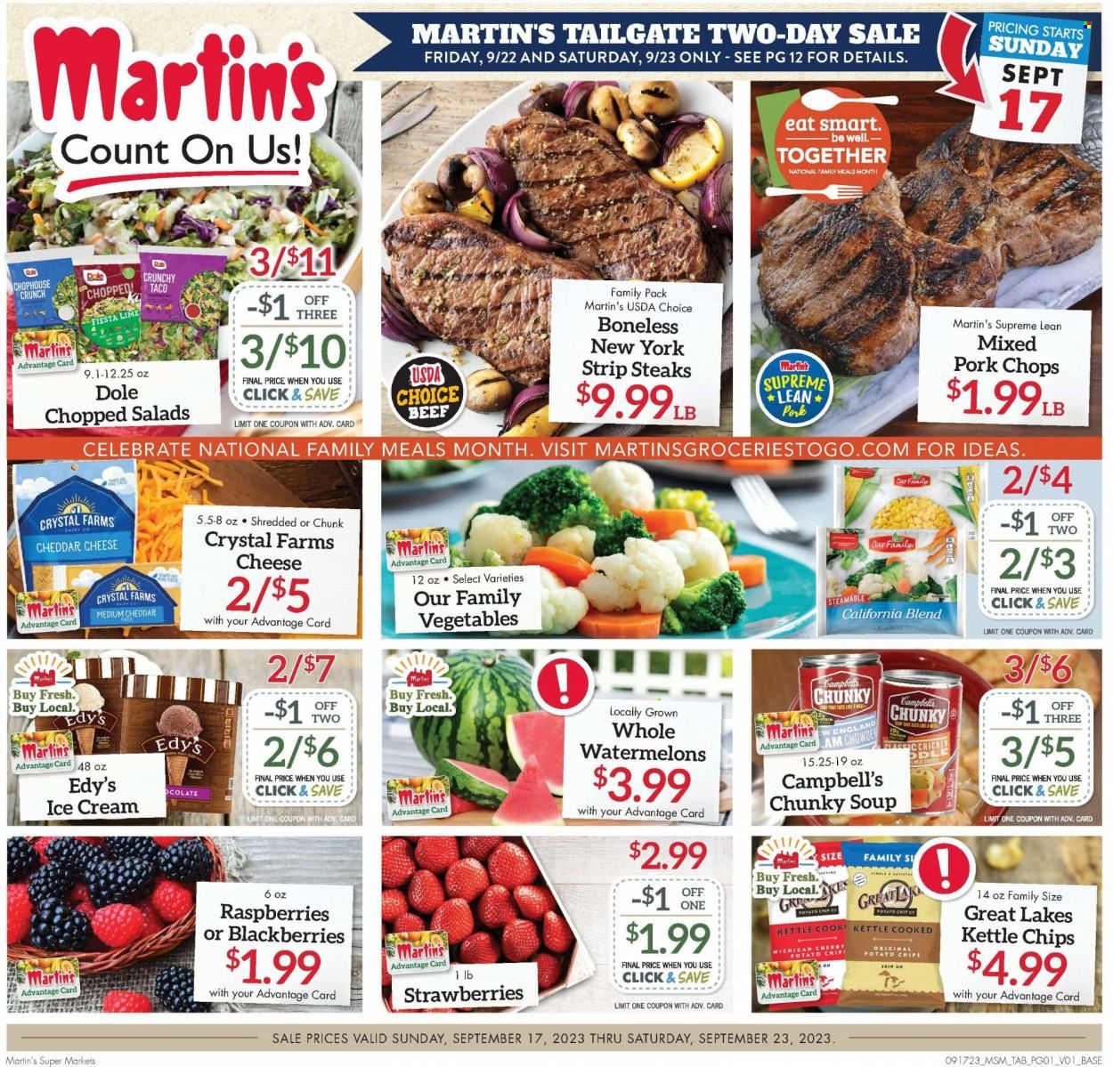 Martin’s (IN, MI) Weekly Ad Flyer Specials September 17 to September 23, 2023