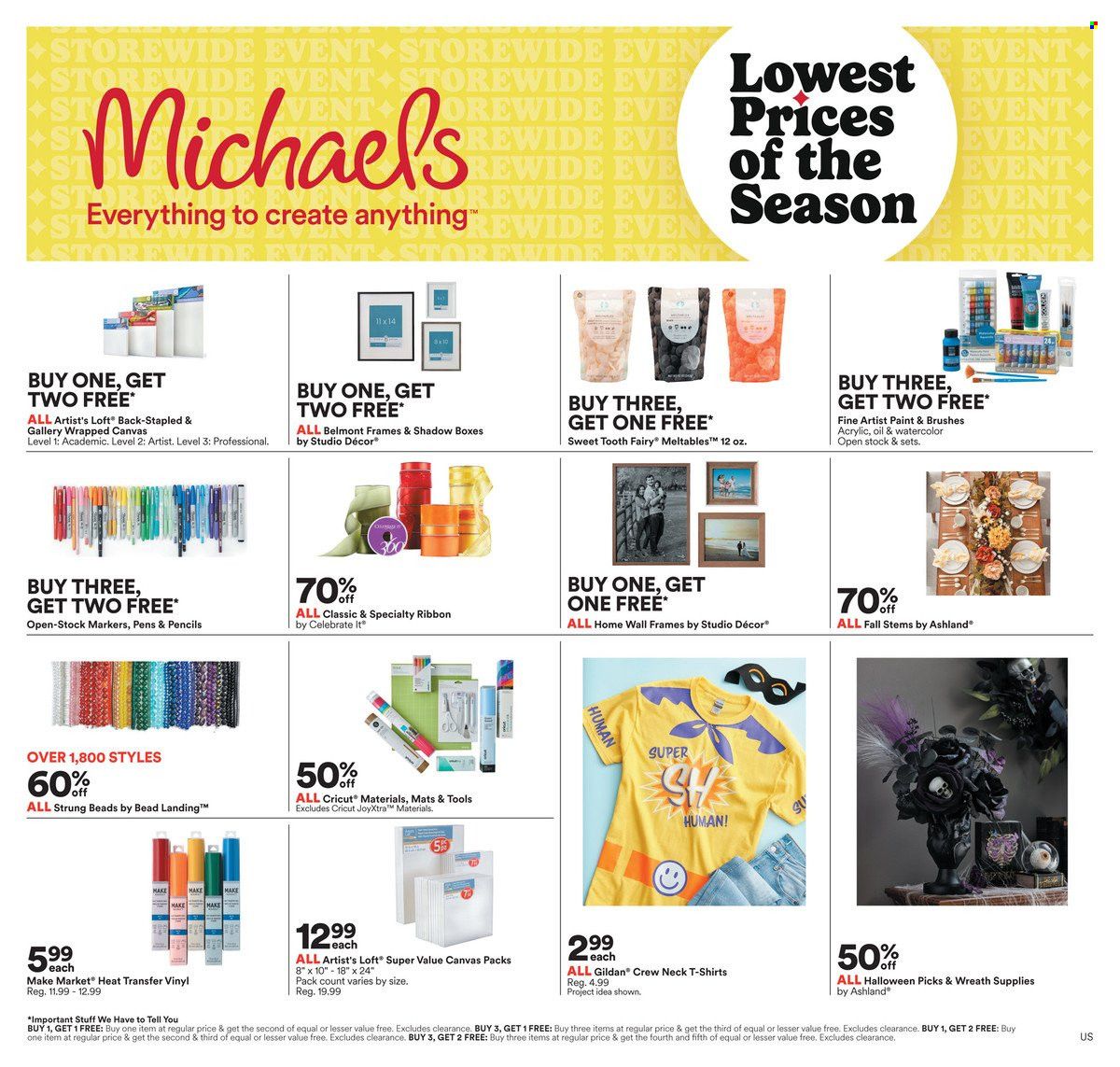 Michaels Weekly Ad Flyer Specials September 15 to September 24, 2023