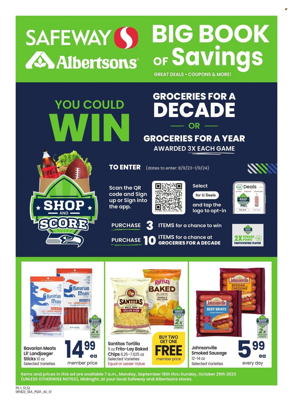 Safeway (WA) Weekly Ad Flyer Specials September 18 to October 29, 2023