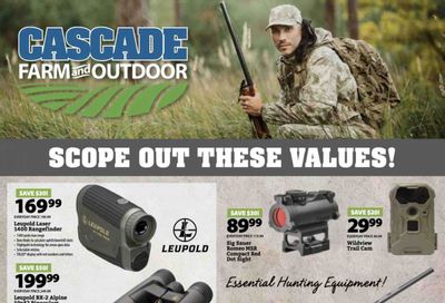 Cascade Farm And Outdoor (OR, WA) Weekly Ad Flyer Specials September 13 to September 19, 2023