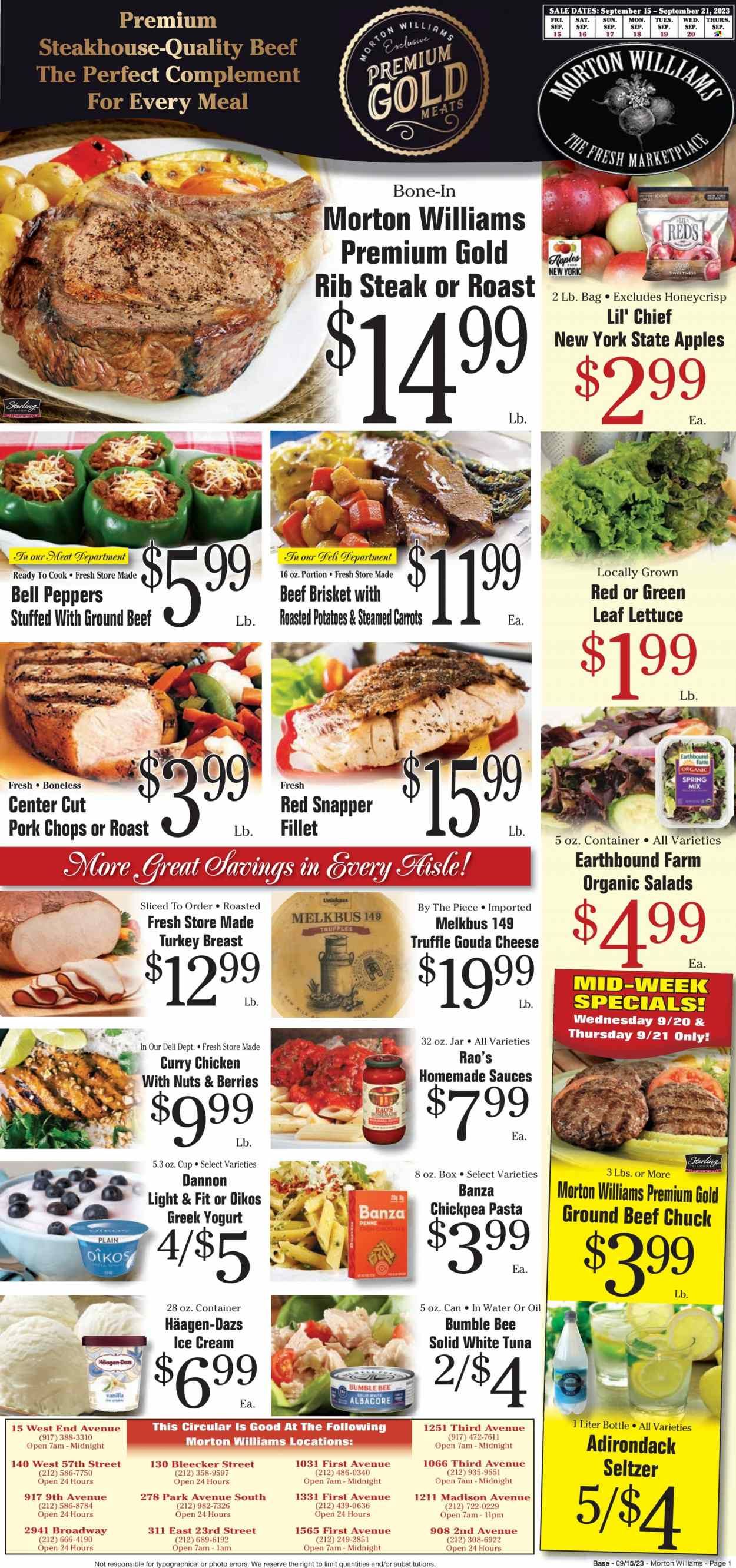 Morton Williams (NY) Weekly Ad Flyer Specials September 15 to September 21, 2023