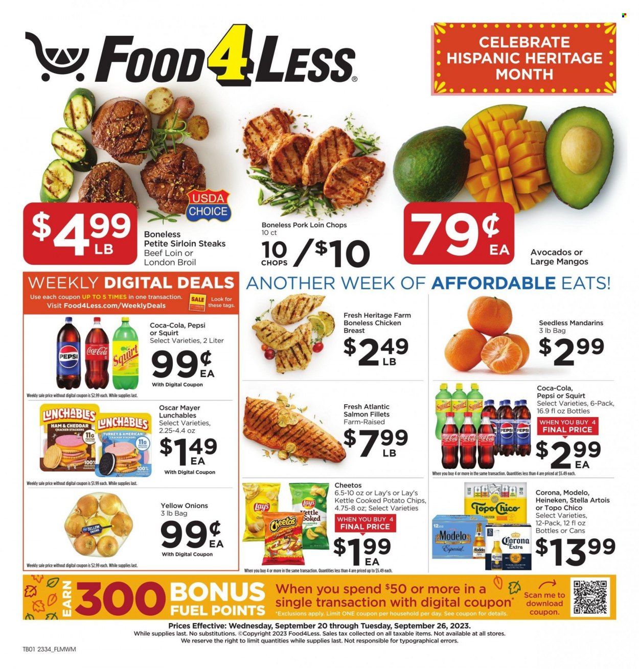 Food 4 Less (IL) Weekly Ad Flyer Specials September 20 to September 26, 2023