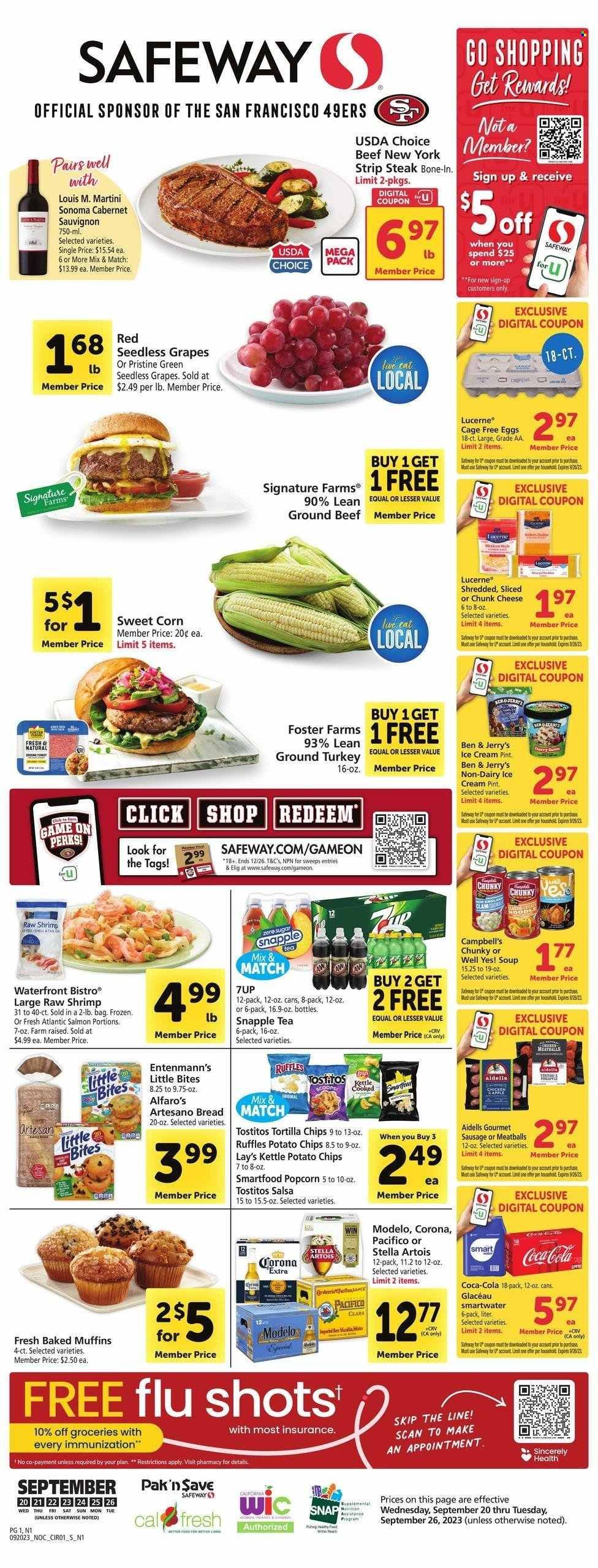 Safeway (CA) Weekly Ad Flyer Specials September 20 to September 26, 2023