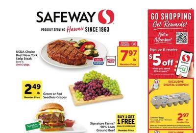 Safeway (HI) Weekly Ad Flyer Specials September 20 to September 26, 2023