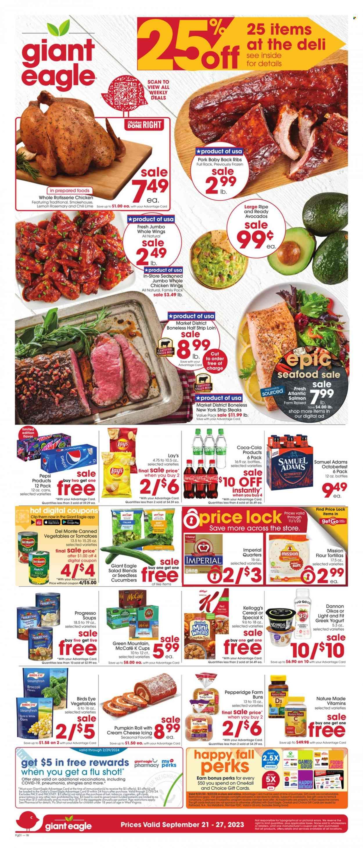 Giant Eagle (WV) Weekly Ad Flyer Specials September 21 to September 27, 2023
