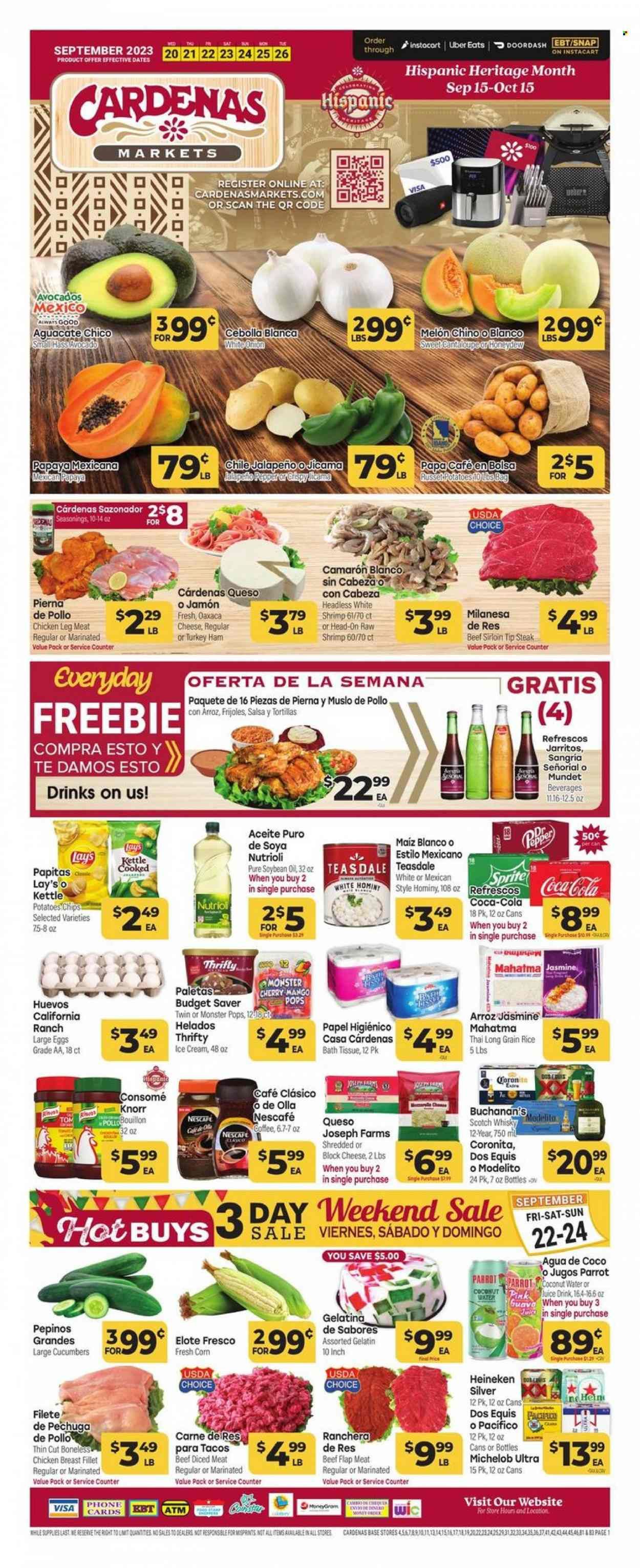 Cardenas (CA, NV) Weekly Ad Flyer Specials September 20 to September 26, 2023