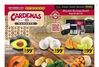 Cardenas (CA, NV) Weekly Ad Flyer Specials September 20 to September 26, 2023