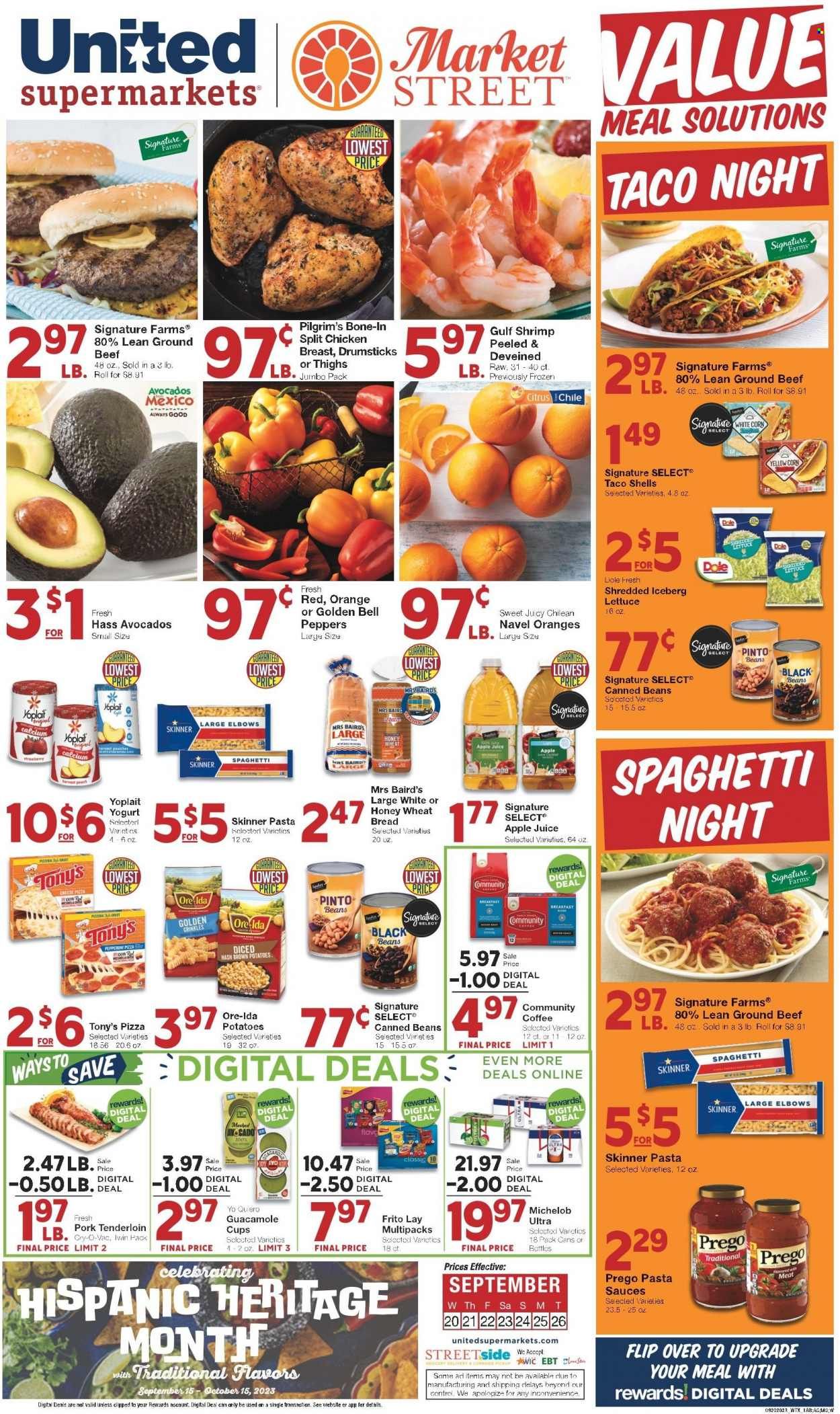 United Supermarkets (TX) Weekly Ad Flyer Specials September 20 to September 26, 2023