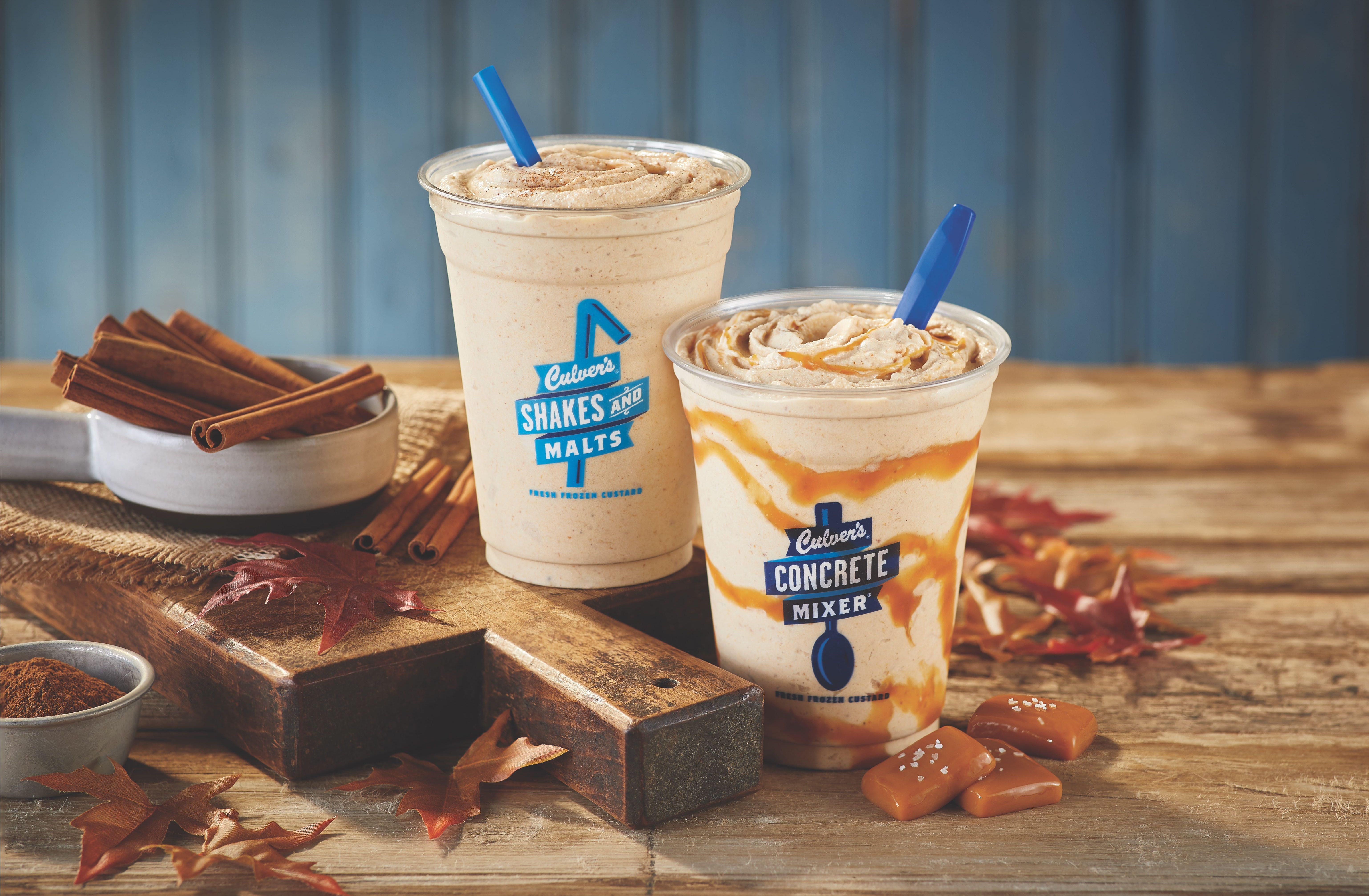 Culver’s Brings Back their Salted Caramel Pumpkin Concrete Mixer and Pumpkin Spice Shake Culver’s Brings Back their Salted Caramel Pumpkin Concrete Mixer and Pumpkin Spice Shake