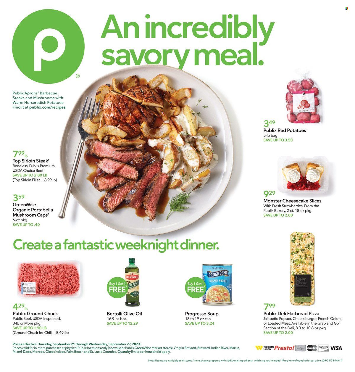 Publix (AL, FL, GA, NC, SC, TN) Weekly Ad Flyer Specials September 21 to September 27, 2023