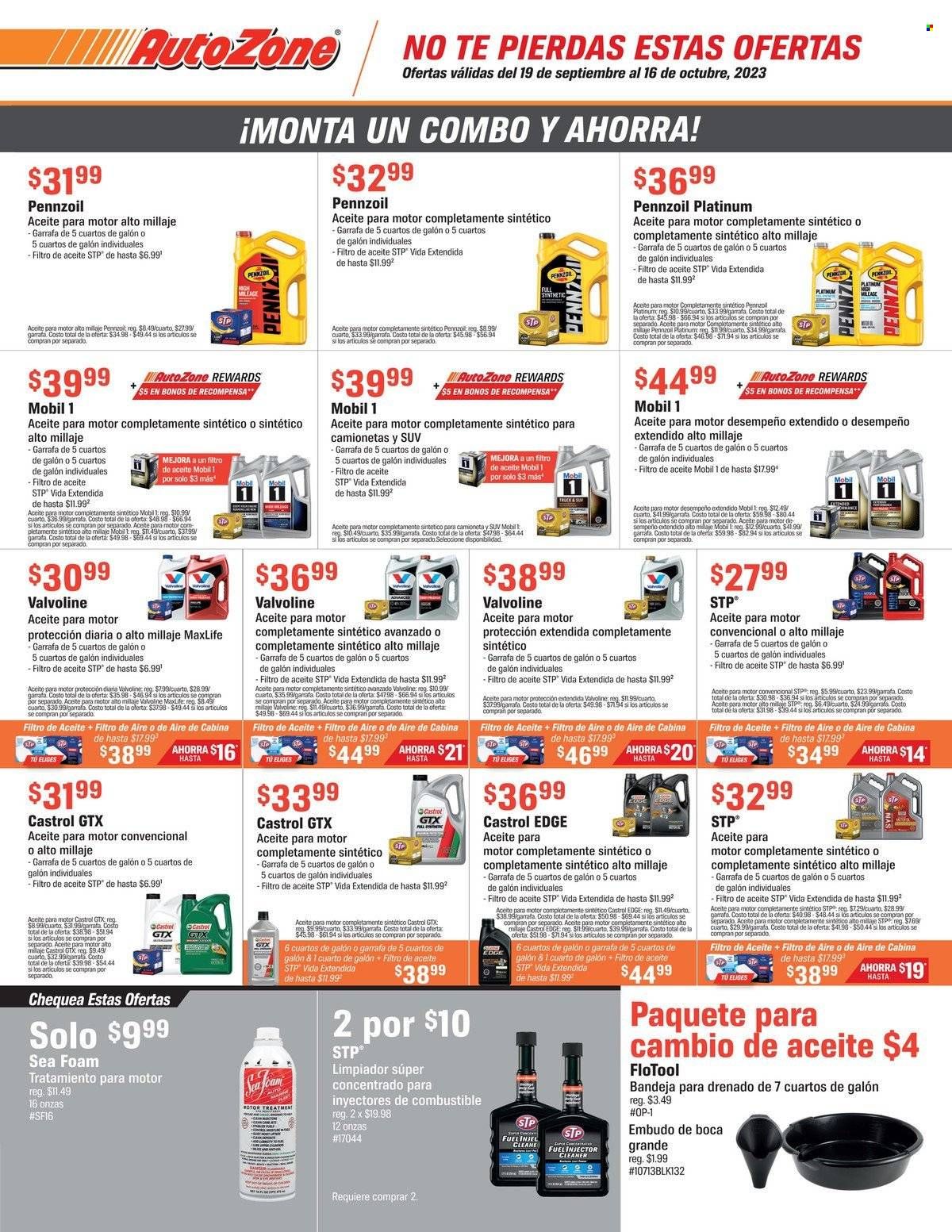 Autozone (PR) Weekly Ad Flyer Specials September 19 to October 16, 2023