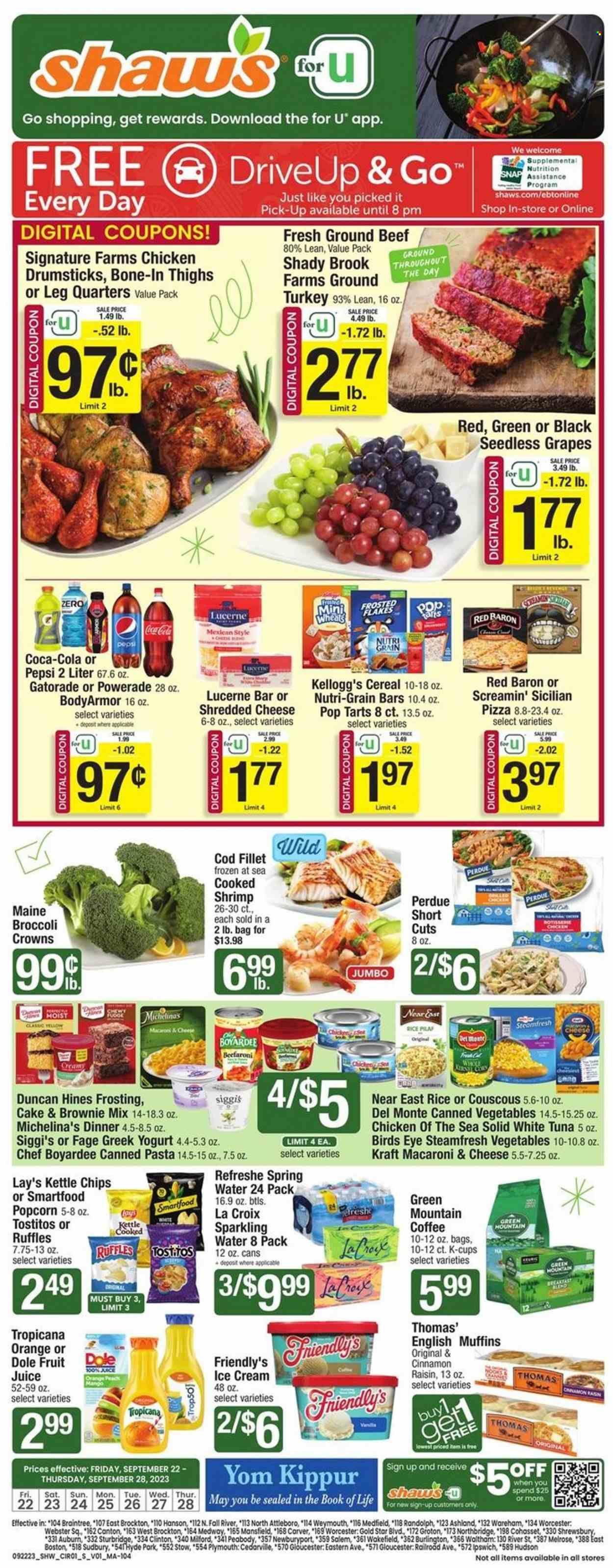 Shaw’s (MA, ME, NH, RI, VT) Weekly Ad Flyer Specials September 22 to September 28, 2023