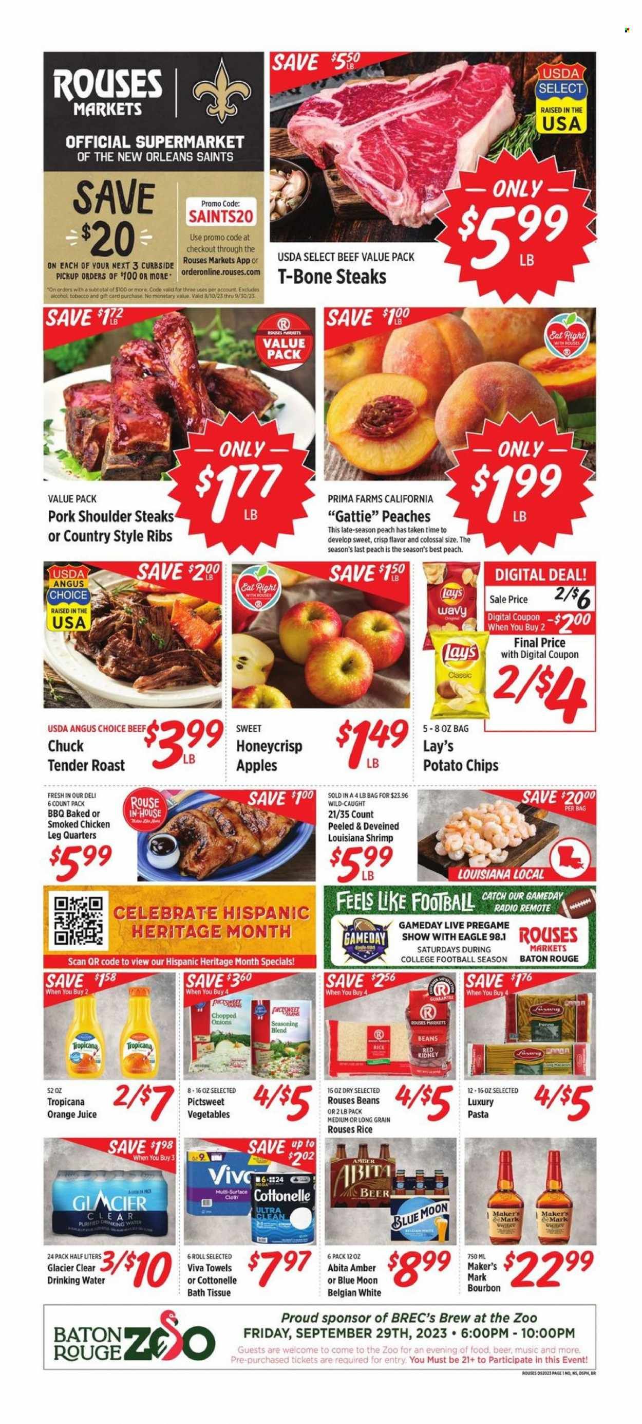 Rouses Markets (LA) Weekly Ad Flyer Specials September 20 to September 27, 2023