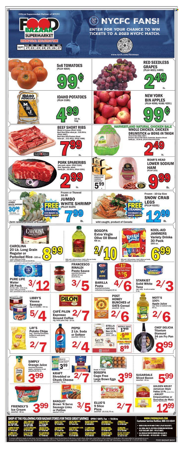 Food Bazaar (CT, NJ, NY) Weekly Ad Flyer Specials September 21 to September 27, 2023